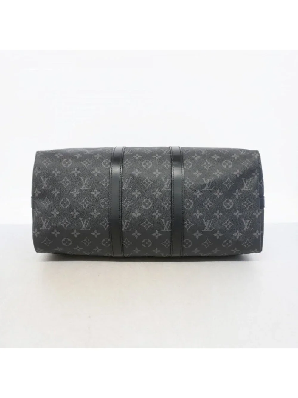 Louis Vuitton Boston Bag Monogram Eclipse Keepall Bandouliere 45 Black